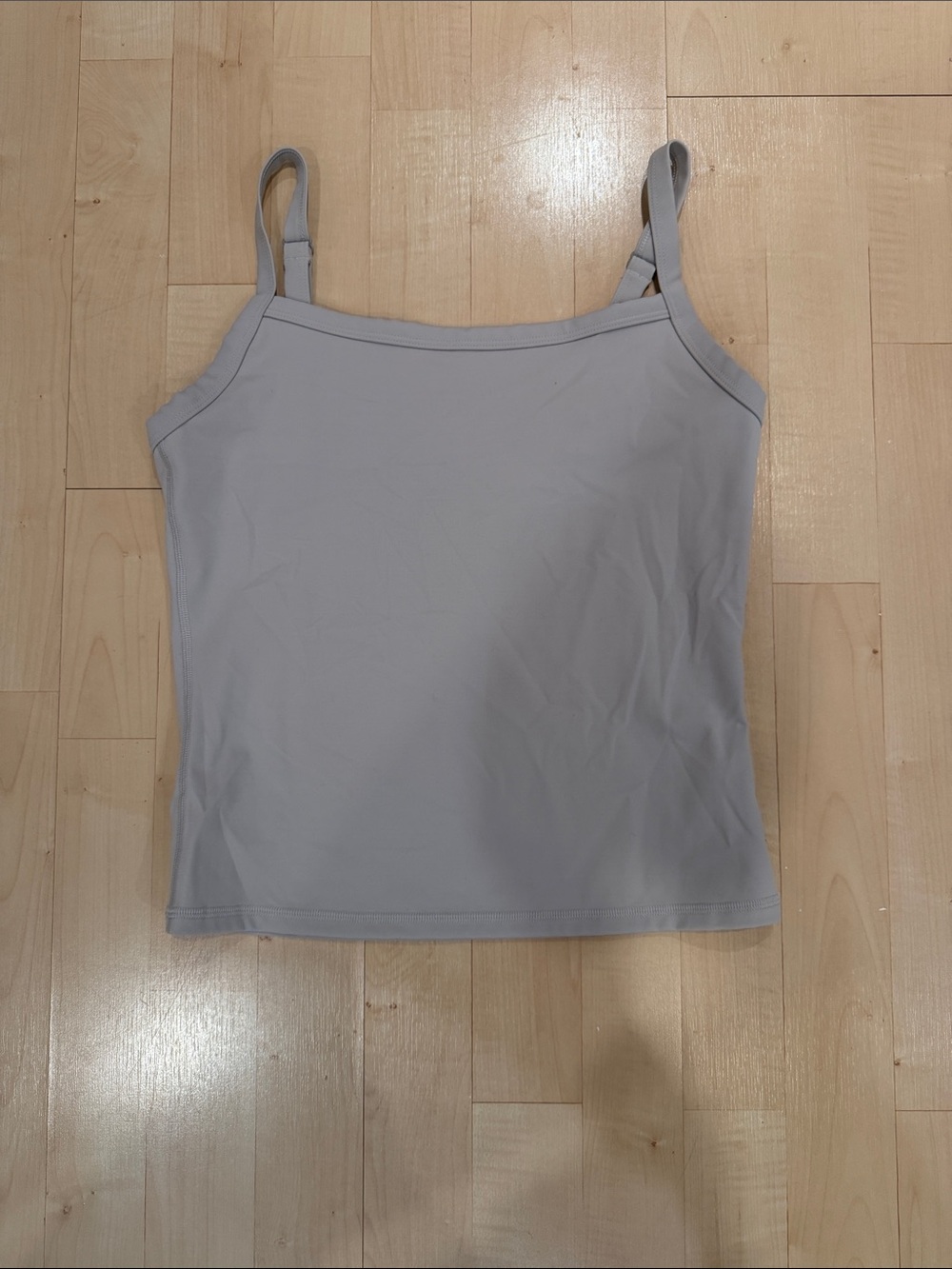 Aritzia Light Gray Spaghetti Strap Cami